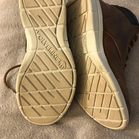 Wolverine Brown Suede Boots brown - Picture 8 of 13